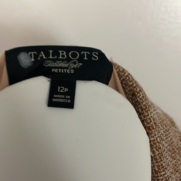 🧥Talbots Size 12 Petite Women’s Tweed Blazer - Picture 9 of 12